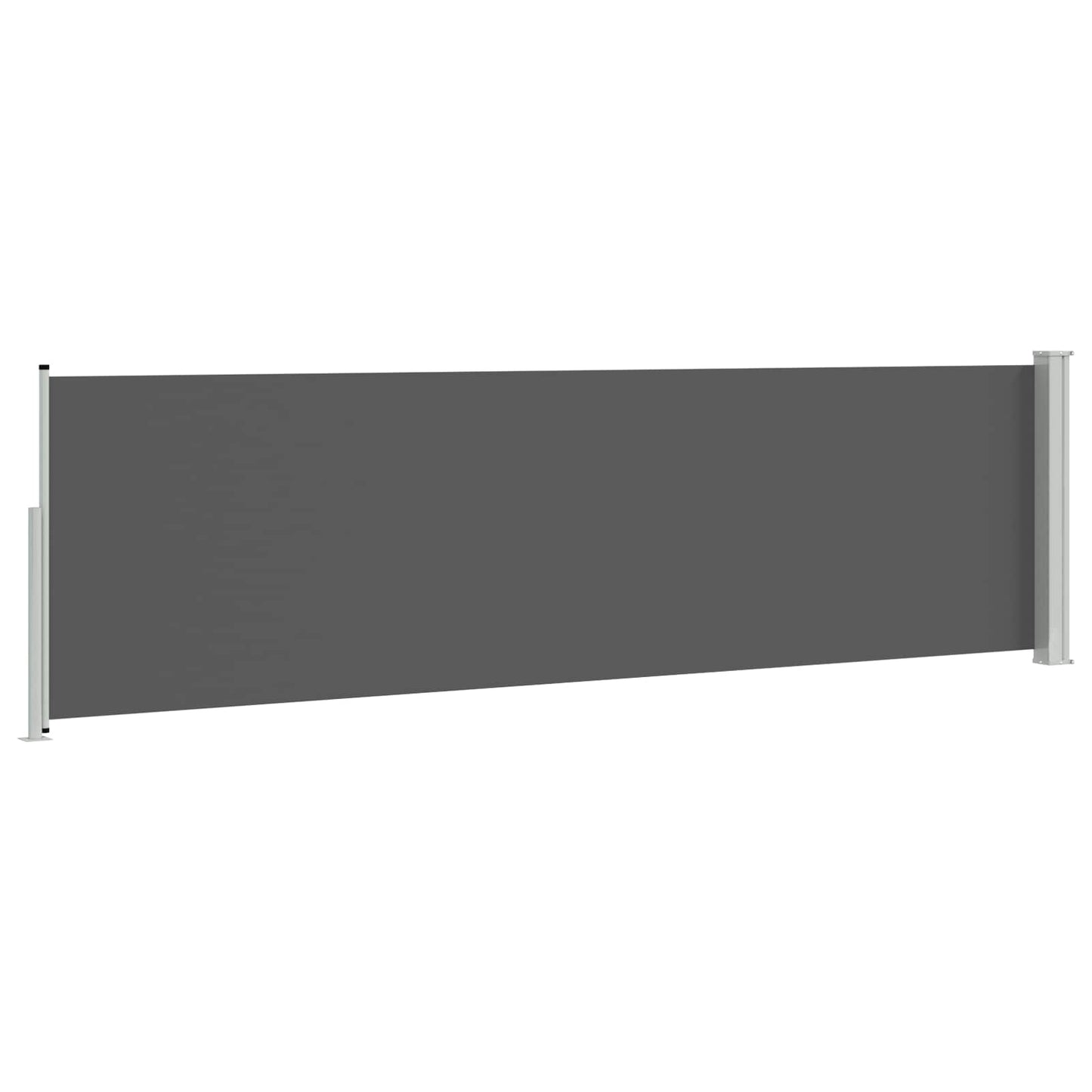 Ausziehbare Seitenmarkise 120 x 300 cm Polyester Rechteckig