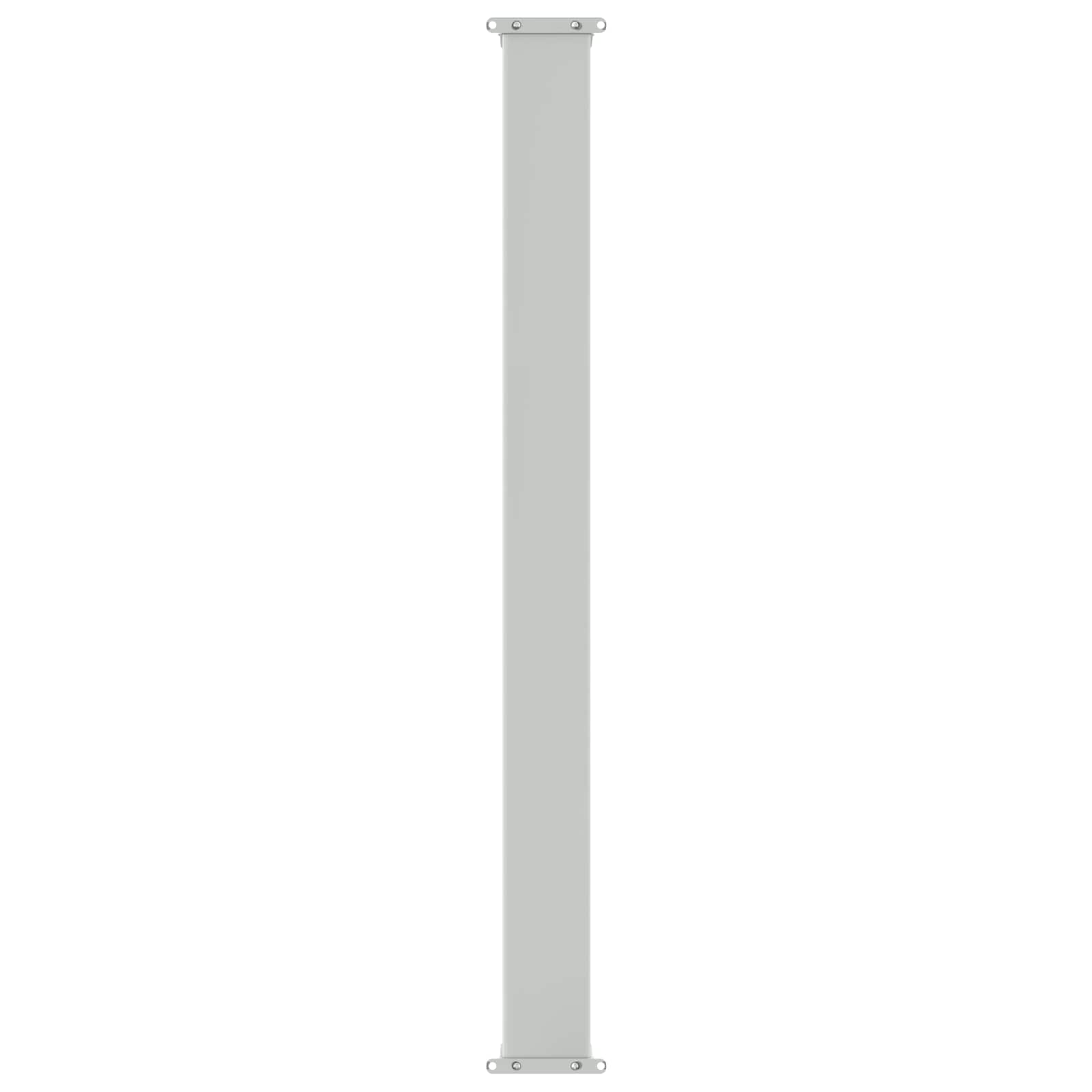 Ausziehbare Seitenmarkise 120 x 300 cm Polyester Rechteckig