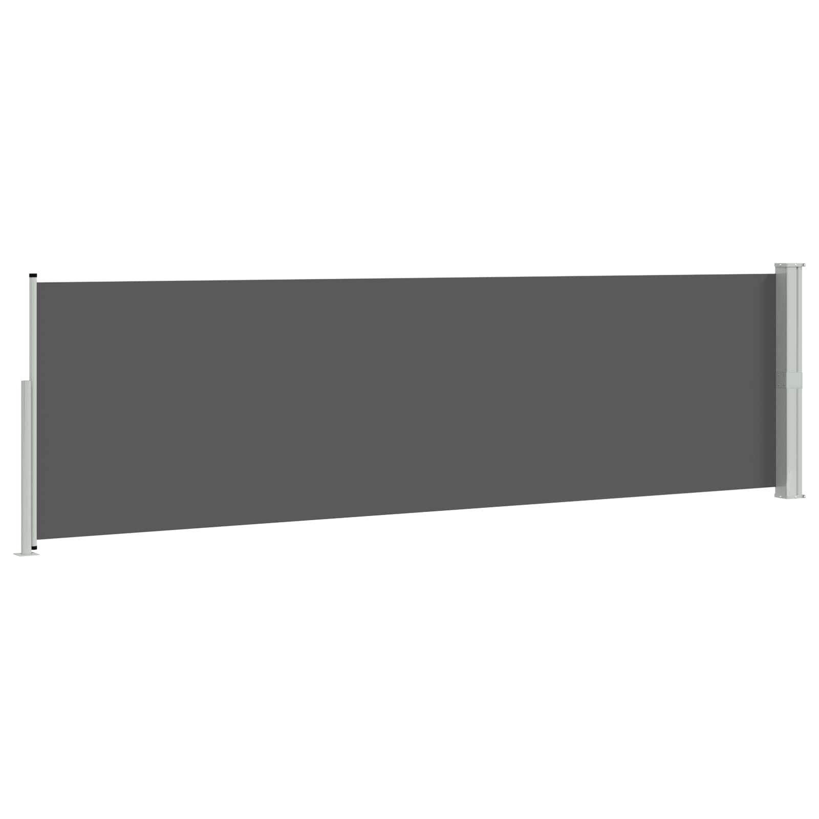 Ausziehbare Seitenmarkise 140 x 300 cm Polyester Rechteckig