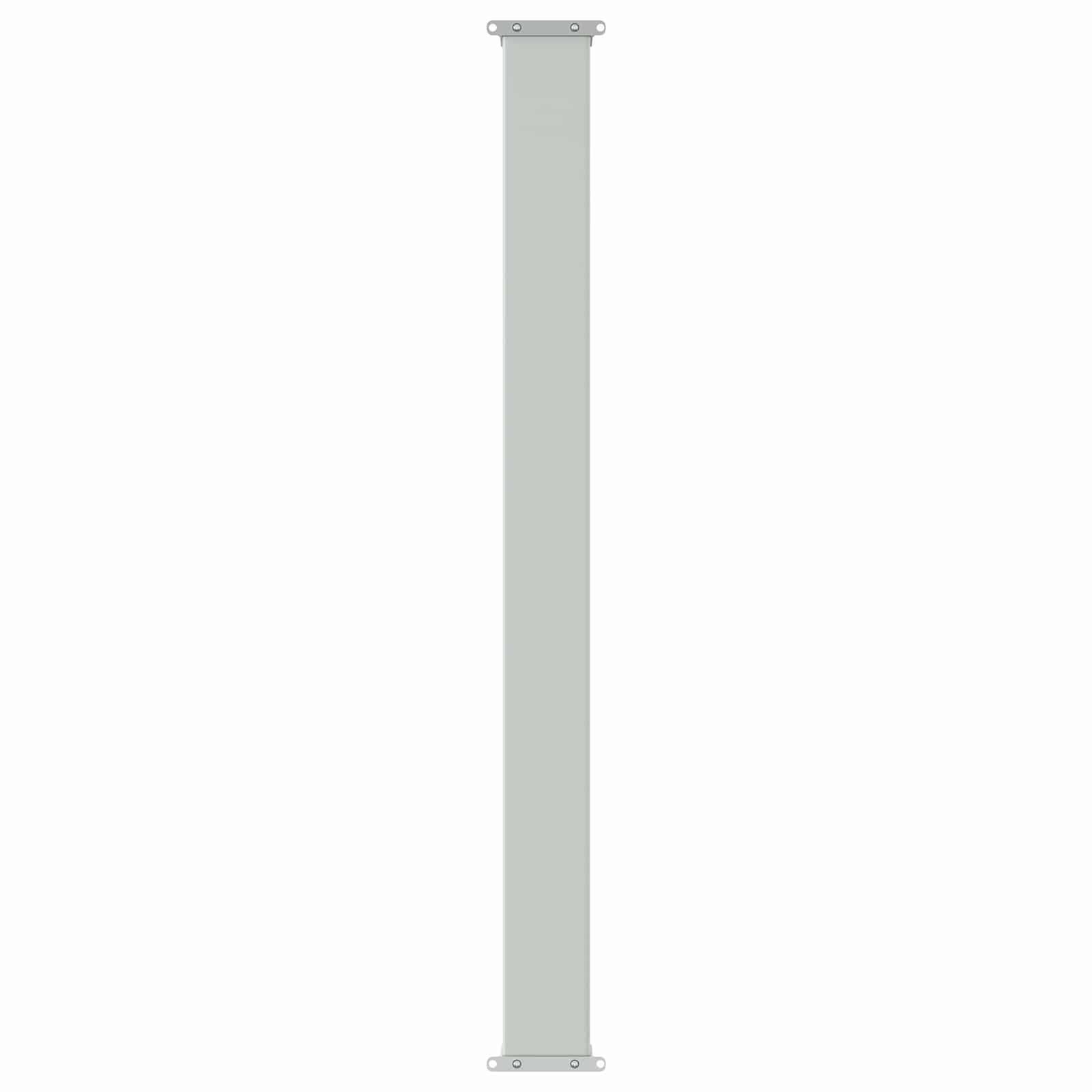 Ausziehbare Seitenmarkise 500 x 100 cm Polyester Rechteckig
