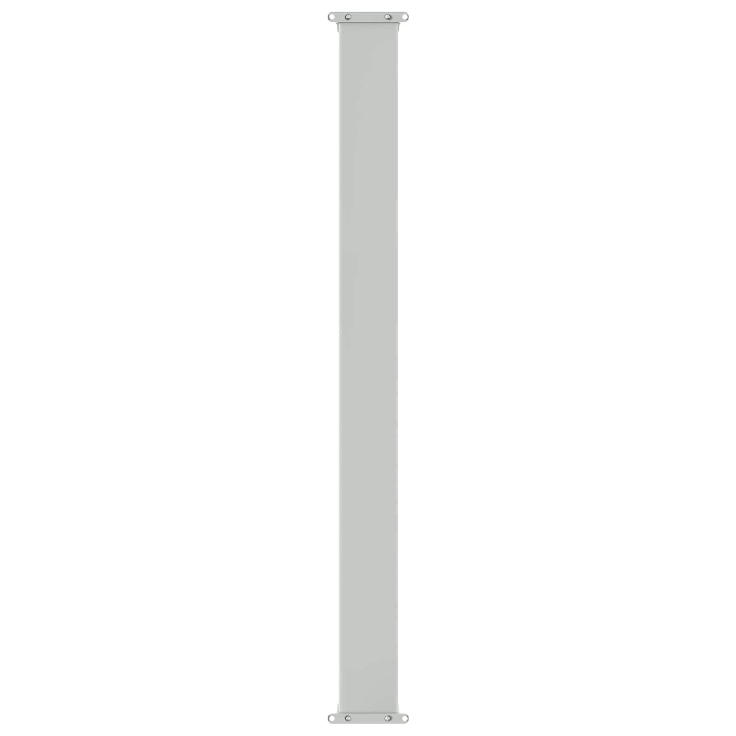 Ausziehbare Seitenmarkise 117 x 500 cm Polyester Rechteckig