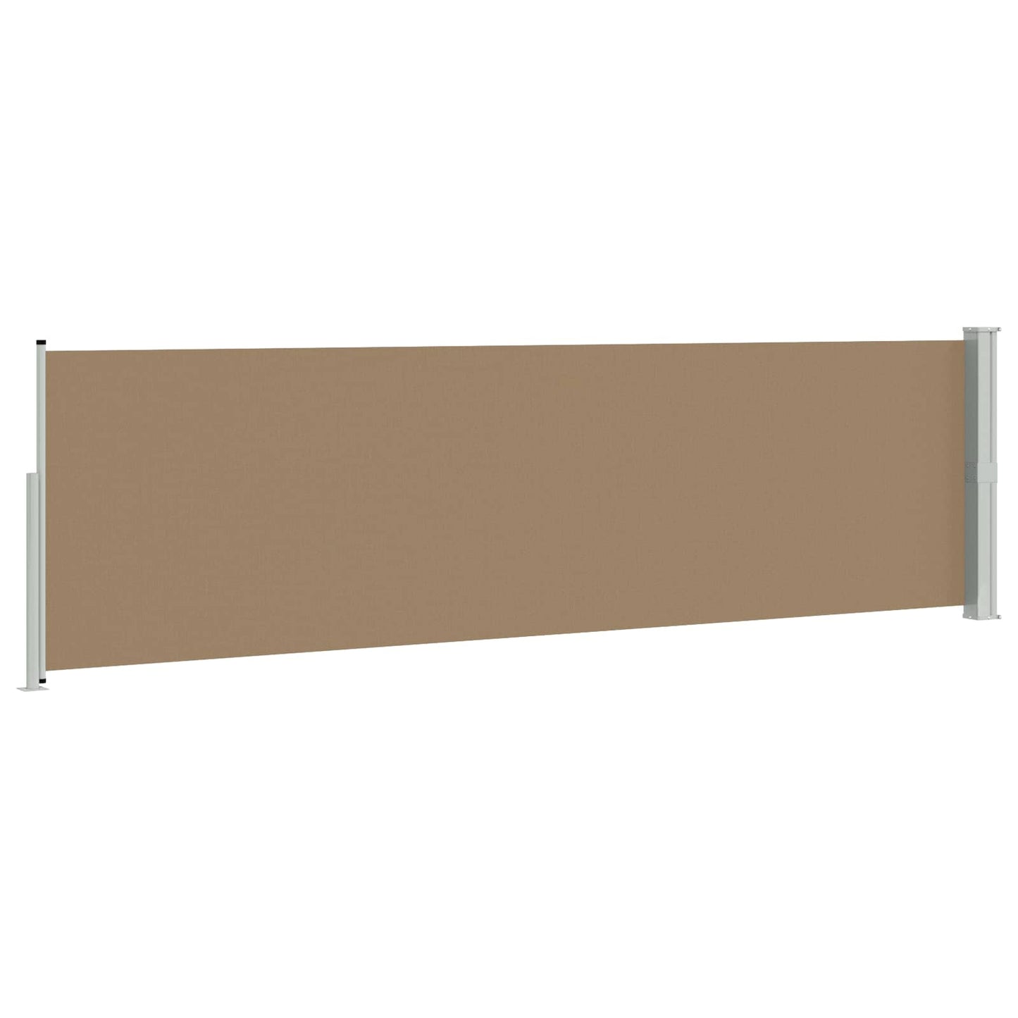 Ausziehbare Seitenmarkise 160 x 500 cm Polyester Rechteckig