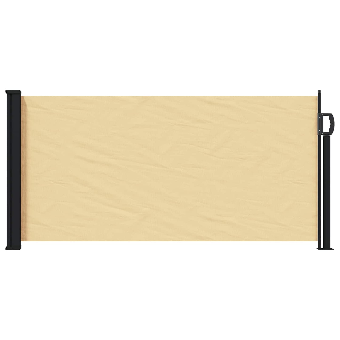 Ausziehbare Seitenmarkise 300 x 100 cm Polyester Rechteckig