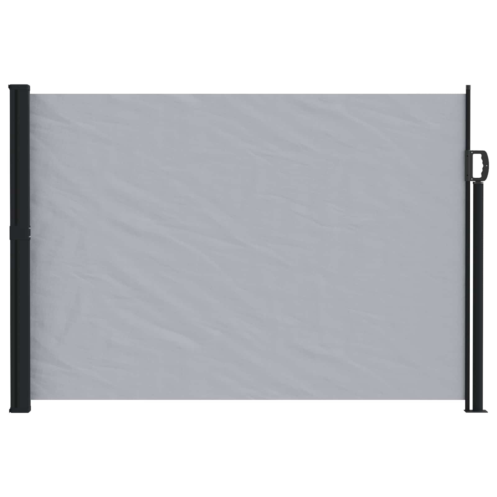 Ausziehbare Seitenmarkise 500 x 160 cm Polyester Rechteckig