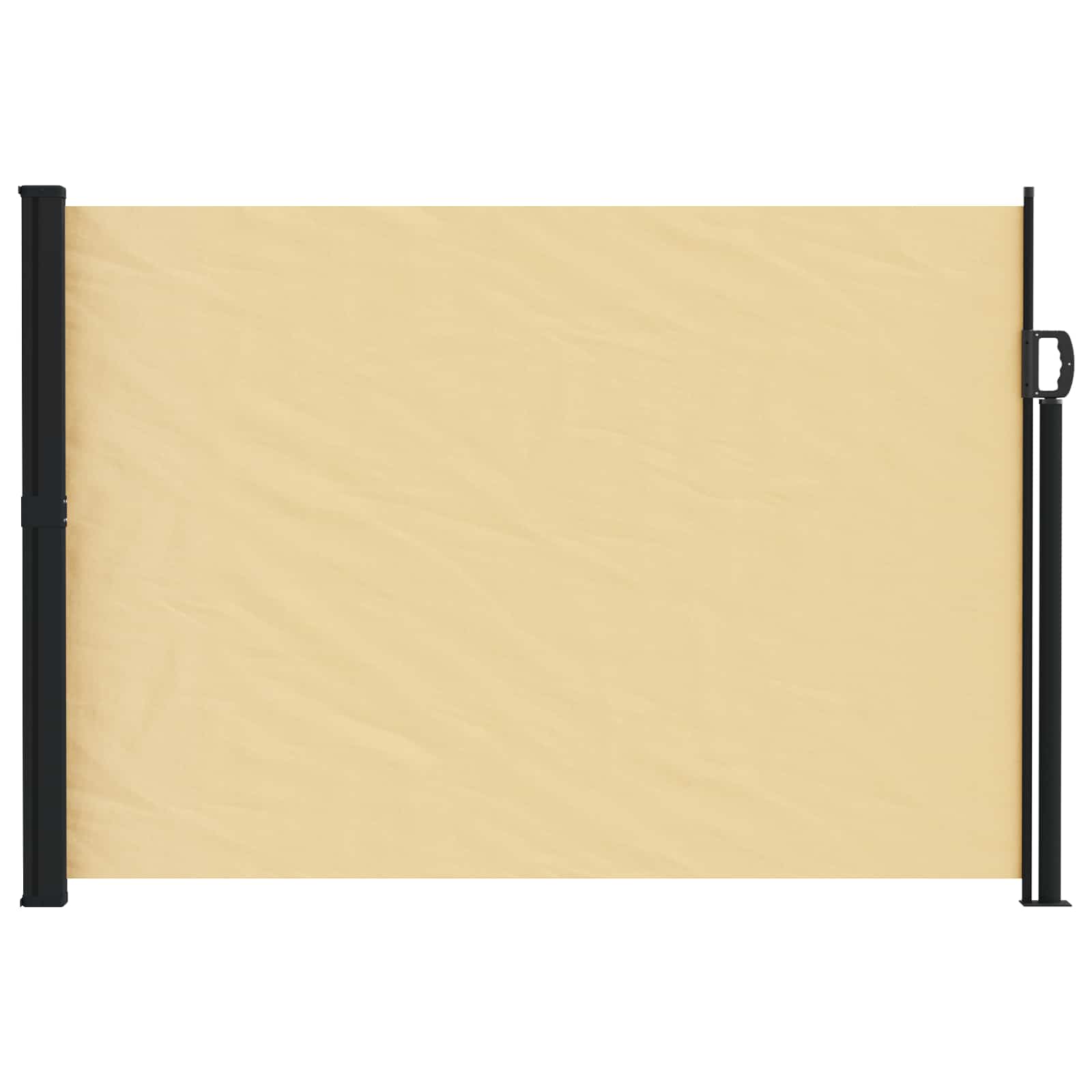 Ausziehbare Seitenmarkise 500 x 160 cm Polyester Rechteckig