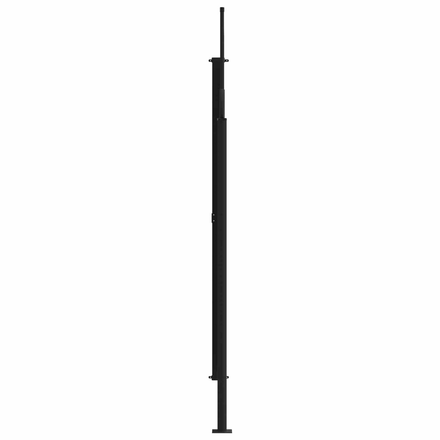 Ausziehbare Seitenmarkise 600 x 220 cm Polyester Rechteckig