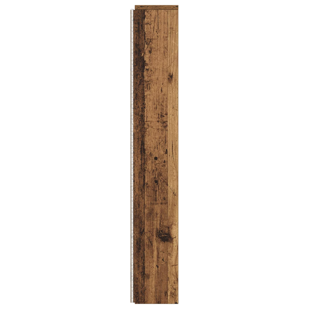 Stauraum Kopfteil mit LED Altholz 160 cm Holzwerkstoff