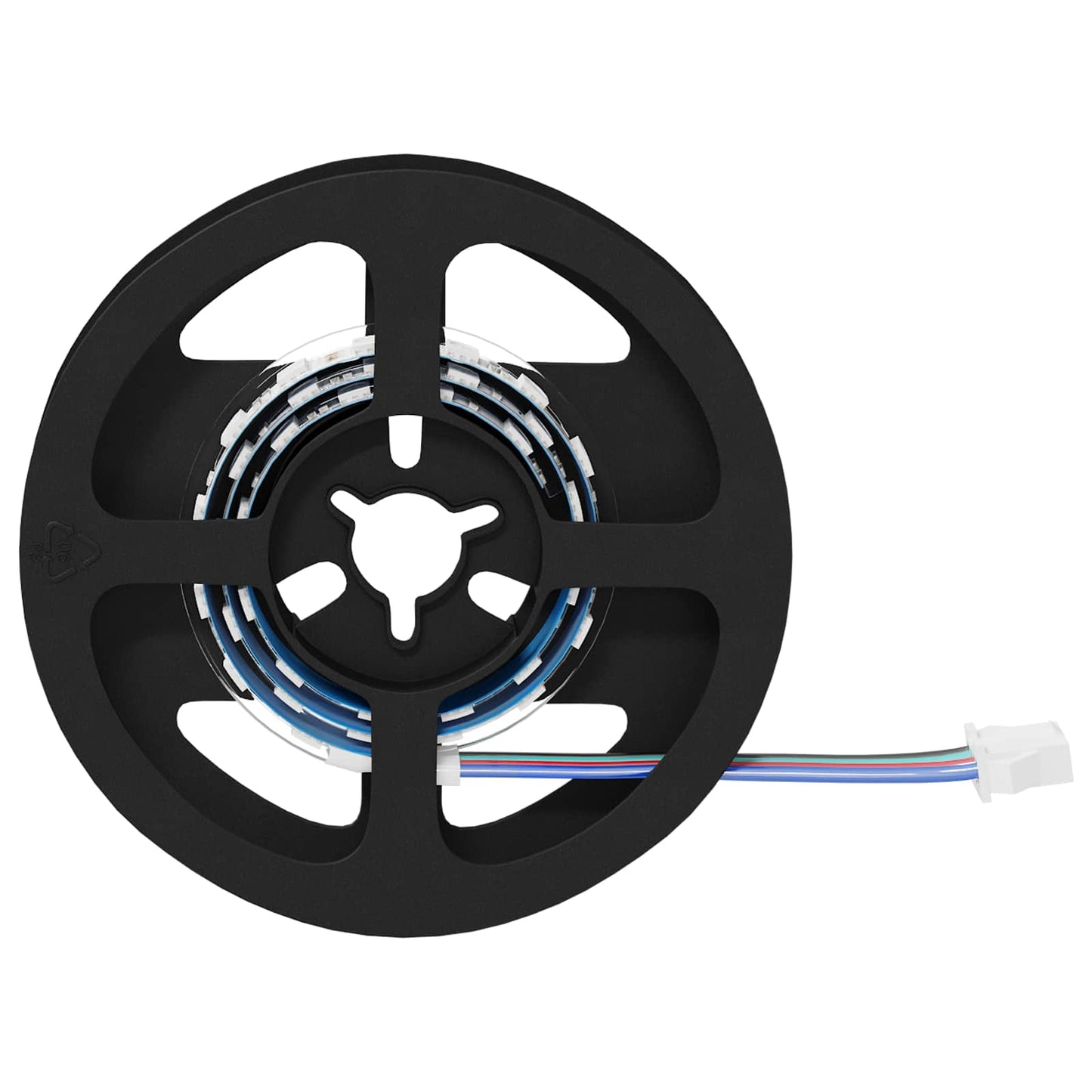 LED-Streifen 2 stk. Schwarz und Transparent