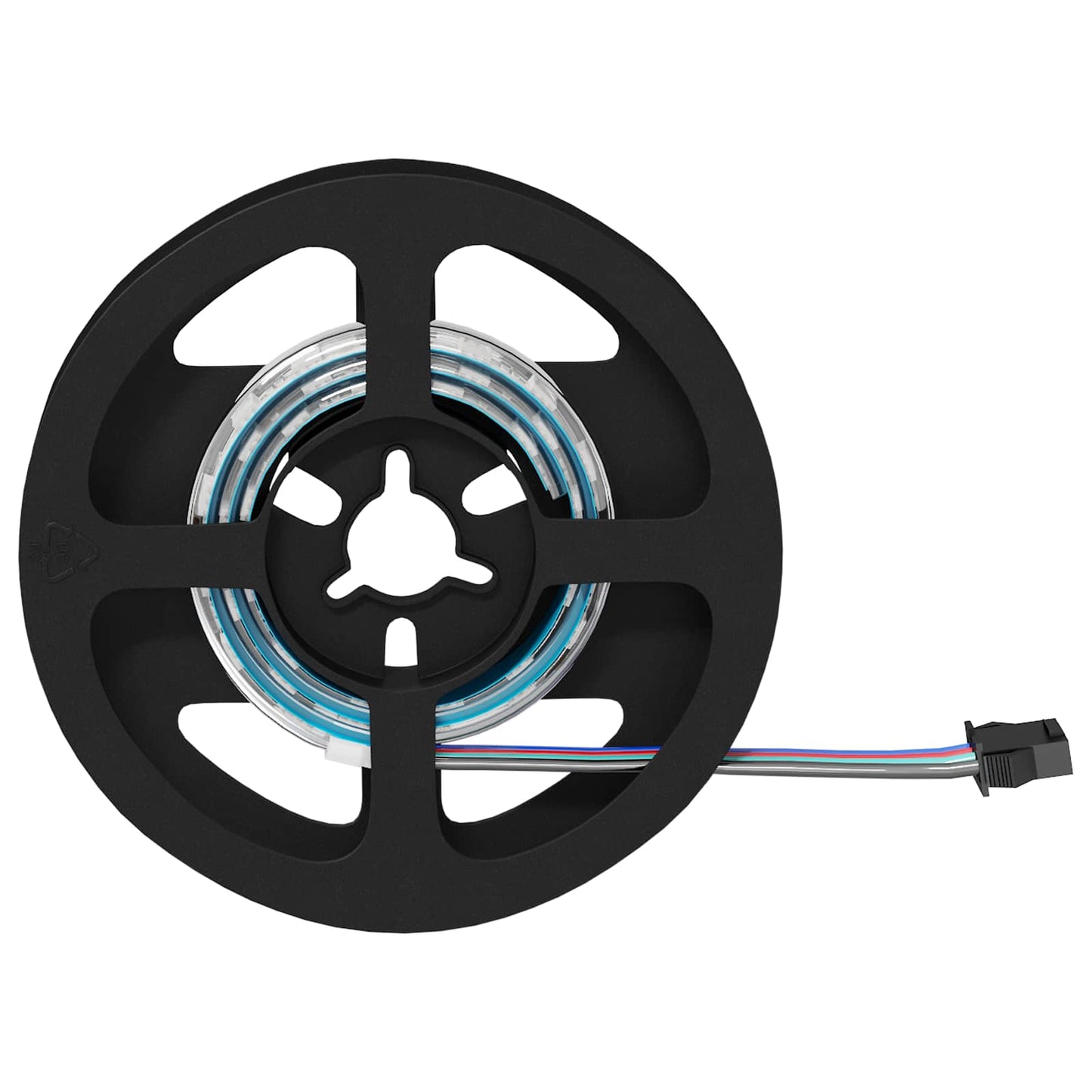 LED Streifen 12 pcs Schwarz und Transparent 450 mm