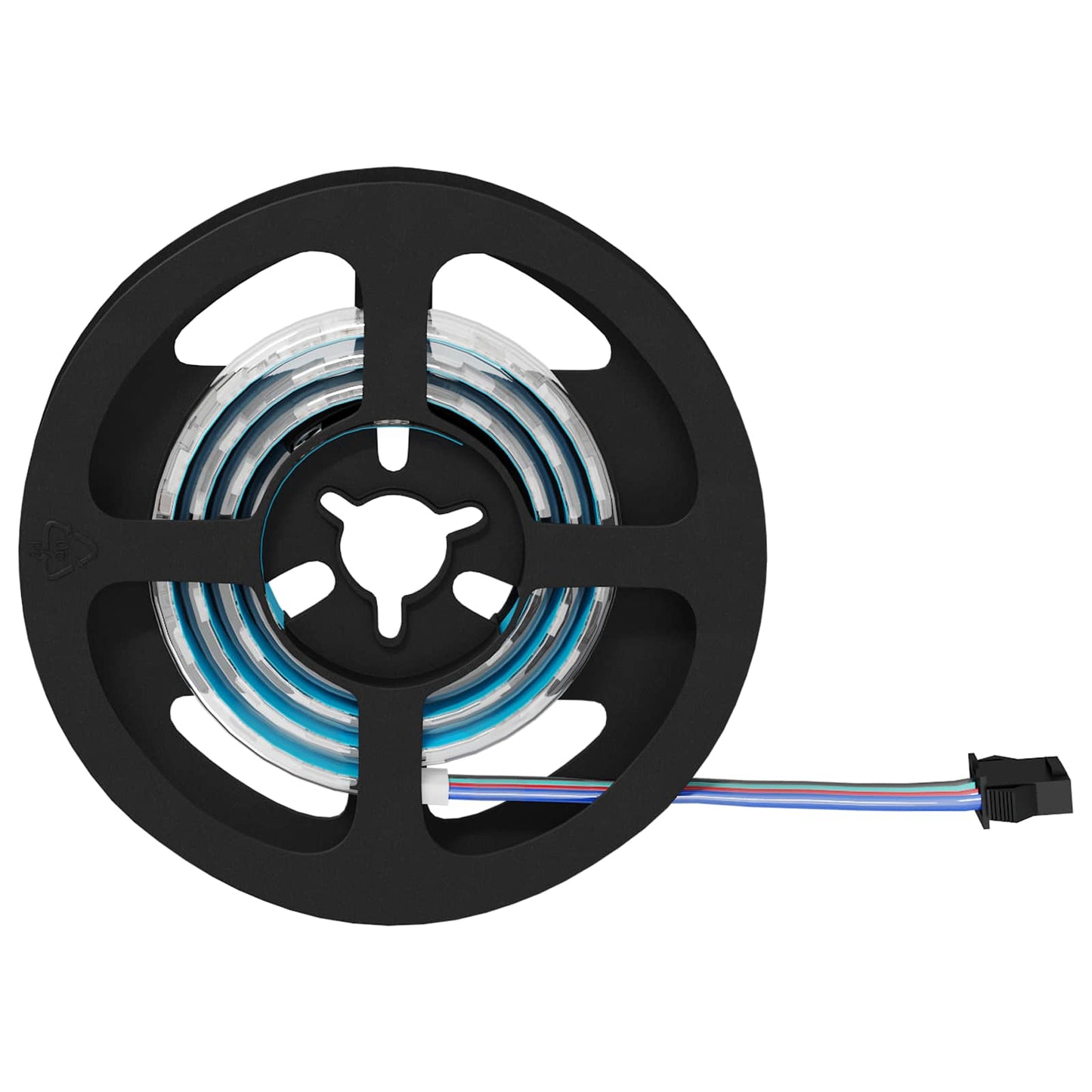 LED Streifen 2 pcs Schwarz und Transparent 550 mm