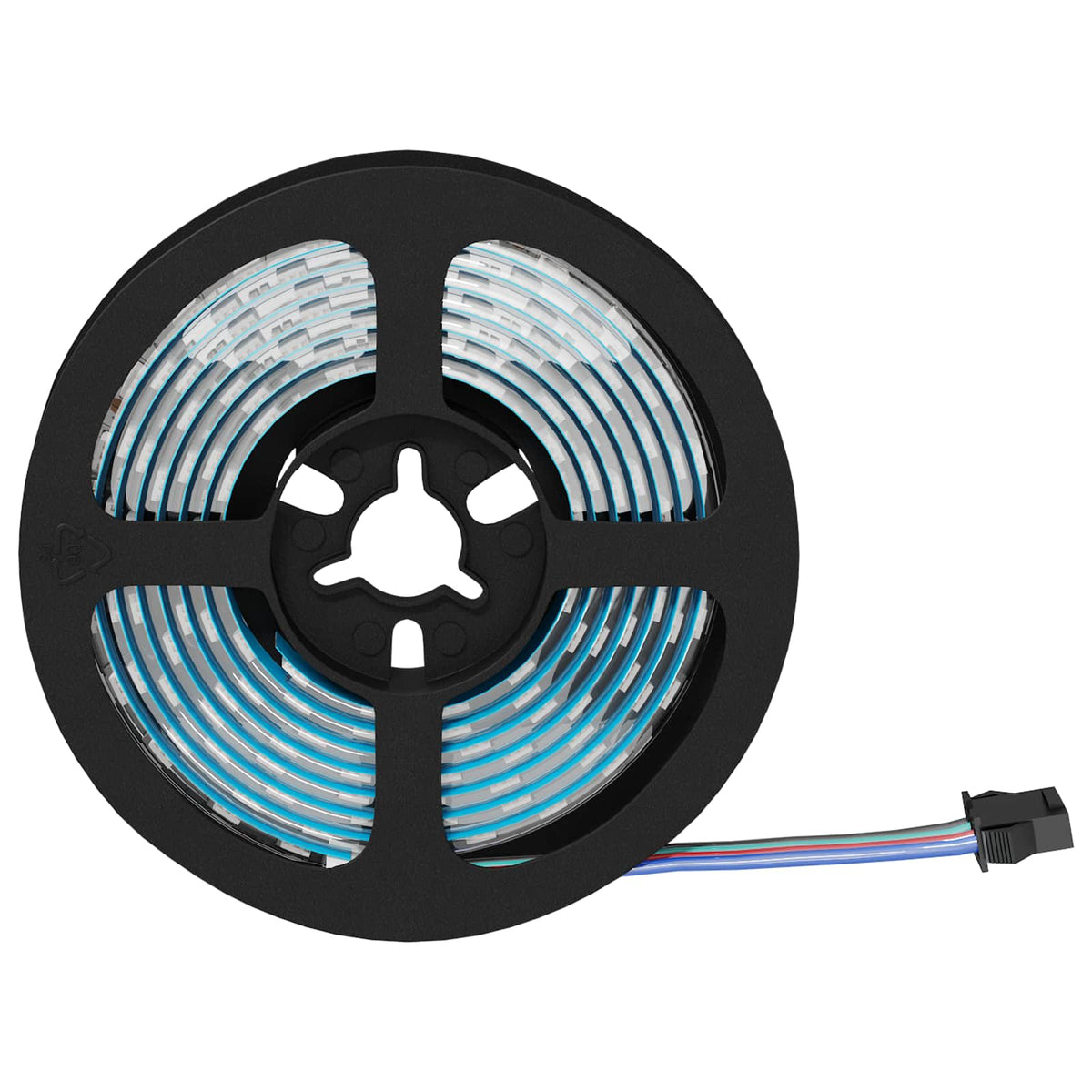 LED-Streifen 12 stk. Schwarz und Transparent