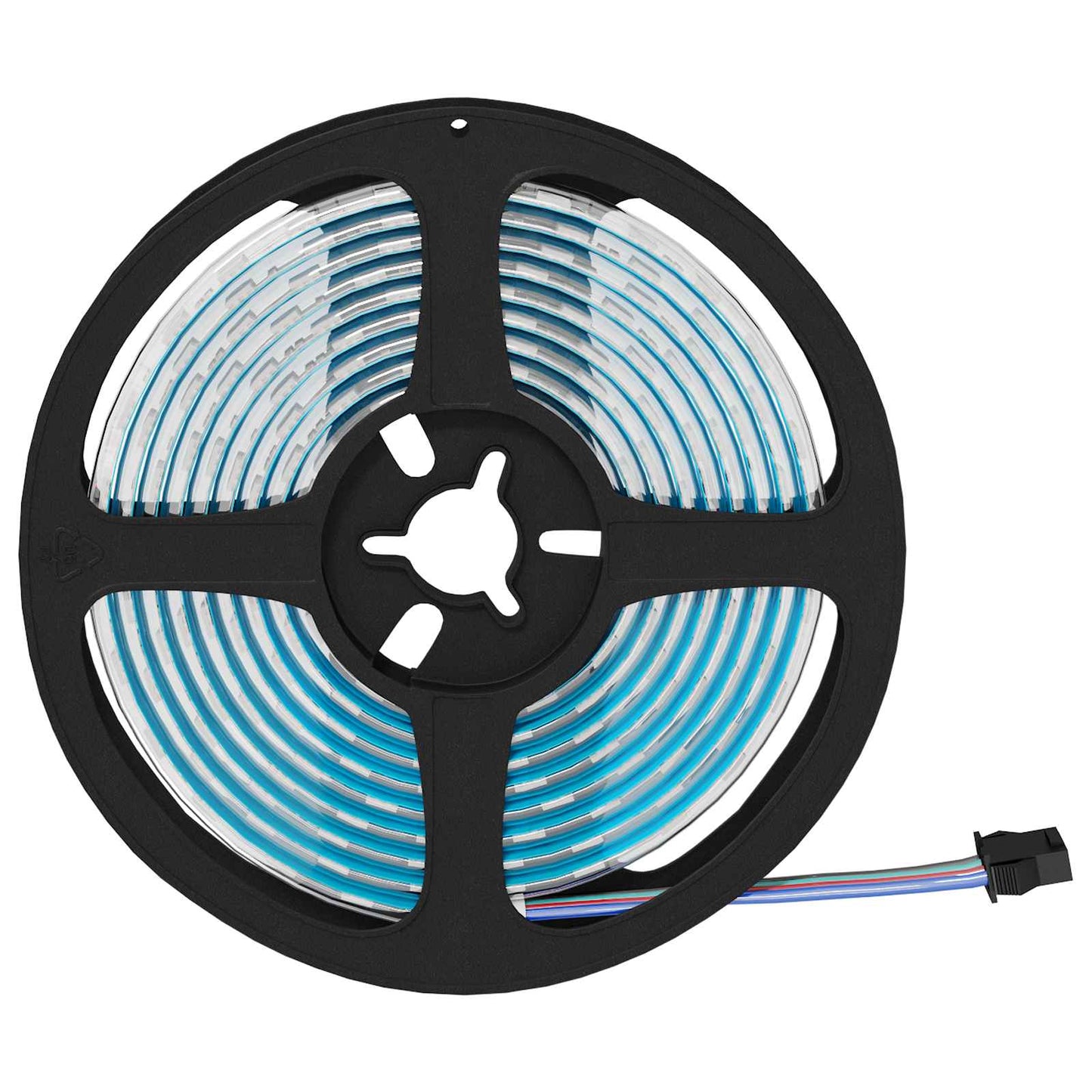 LED-Streifen 2 stk. Schwarz und Transparent