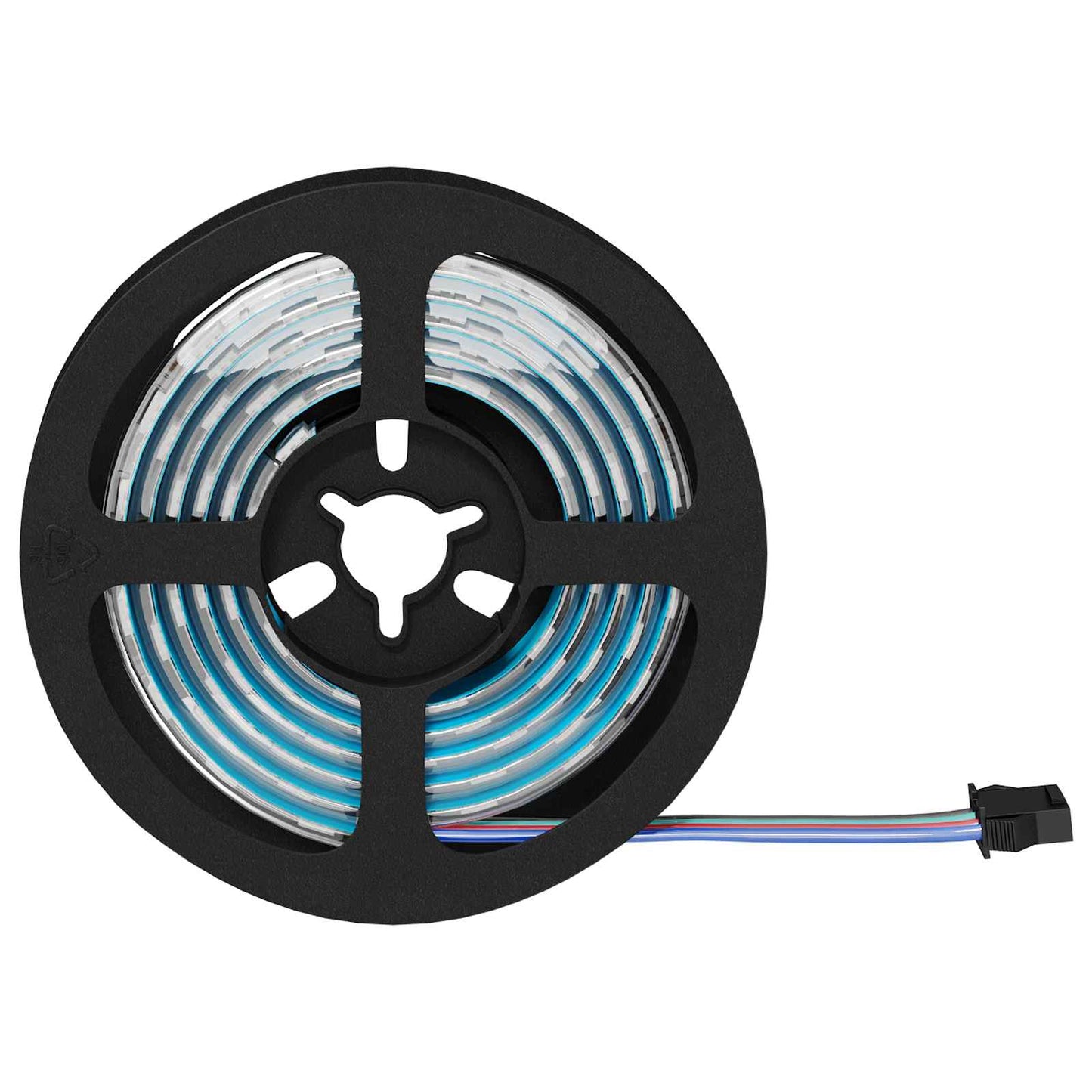 LED Streifen 12 pcs Schwarz und Transparent 950 mm