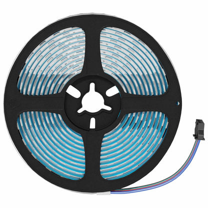 LED-Streifen 2 stk. Schwarz und Transparent