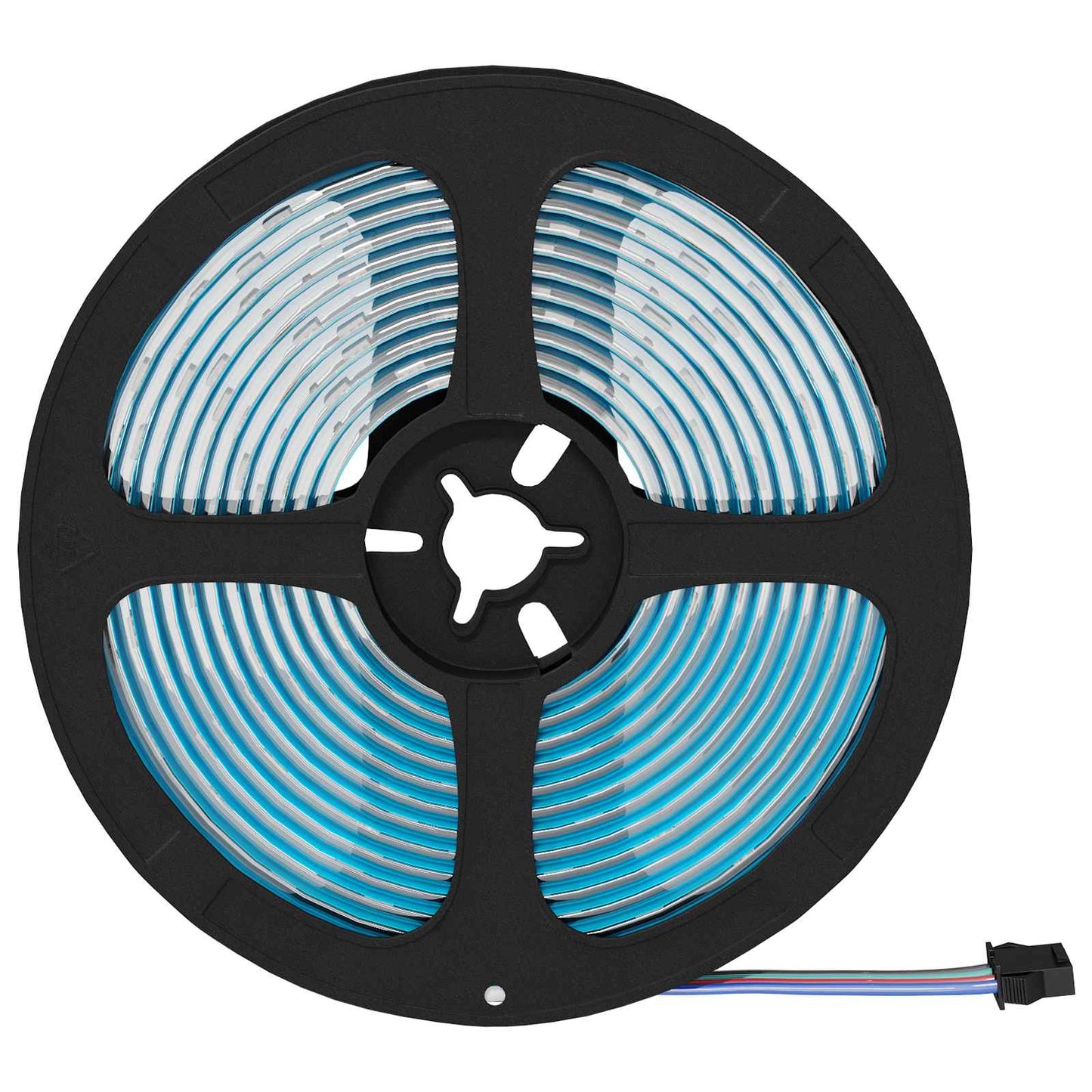 LED Streifen 12 pcs Schwarz und Transparent 4700 mm
