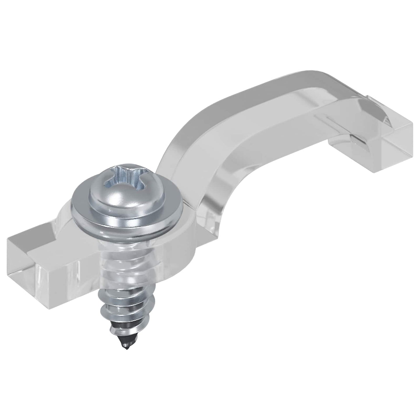 LED-Streifen 2 stk. Schwarz und Transparent