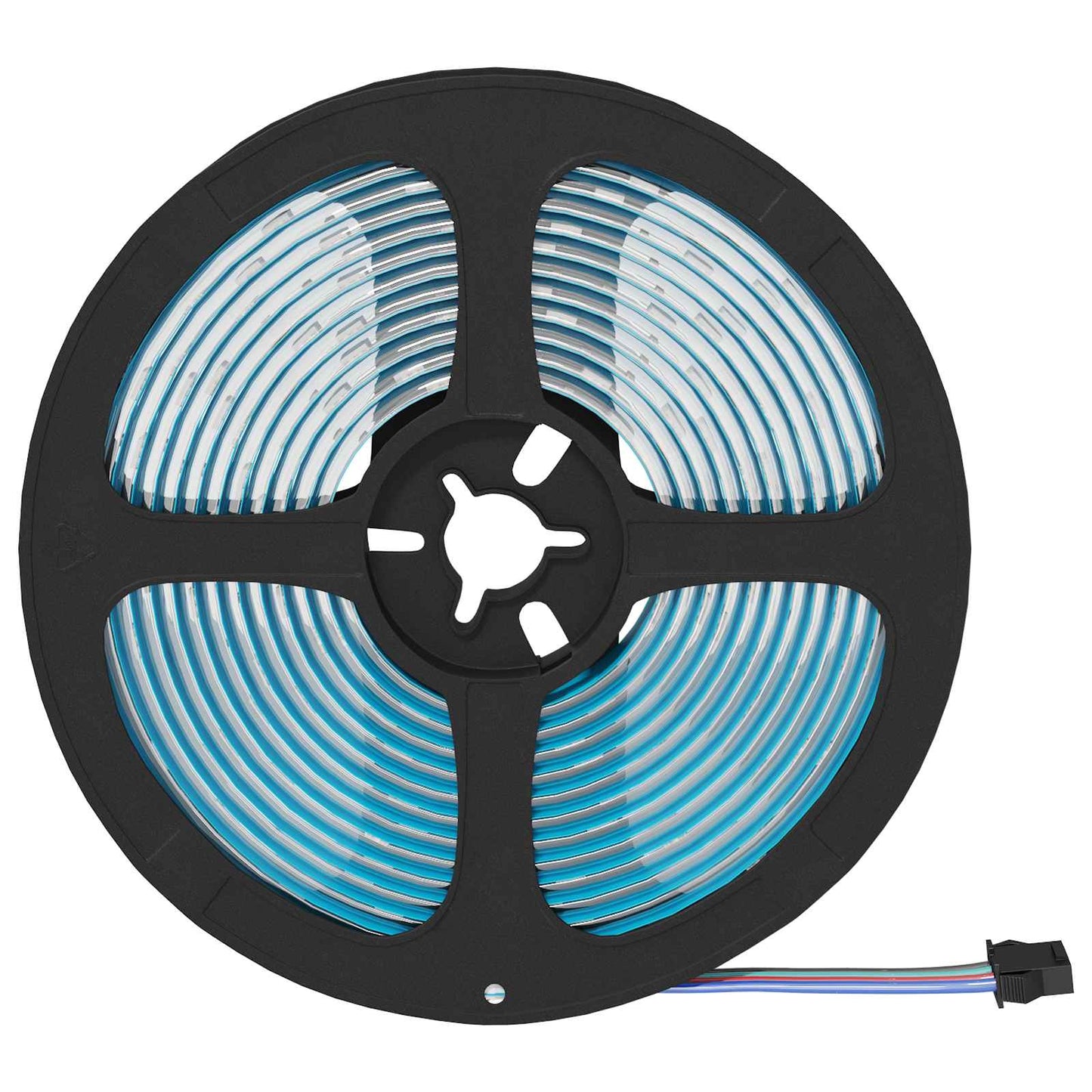 LED-Streifen 2 stk. Schwarz und Transparent
