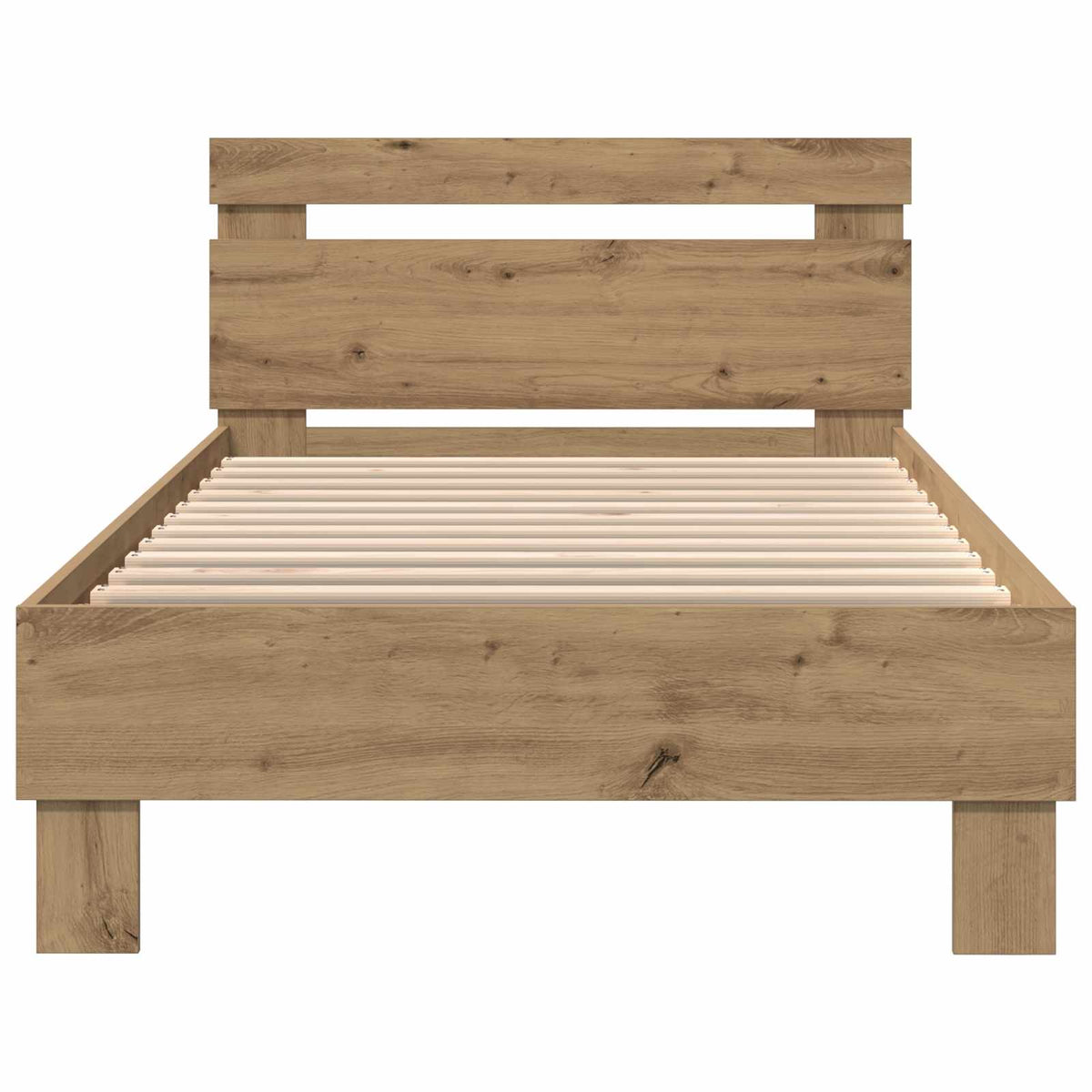 Bettrahmen Artisan-Eiche 80 x 200 cm Holzwerkstoff
