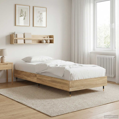 Bettrahmen Sonoma-Eiche 80 x 200 cm Holzwerkstoff