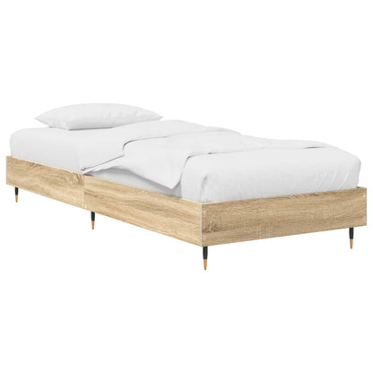 Bettrahmen Sonoma-Eiche 80 x 200 cm Holzwerkstoff