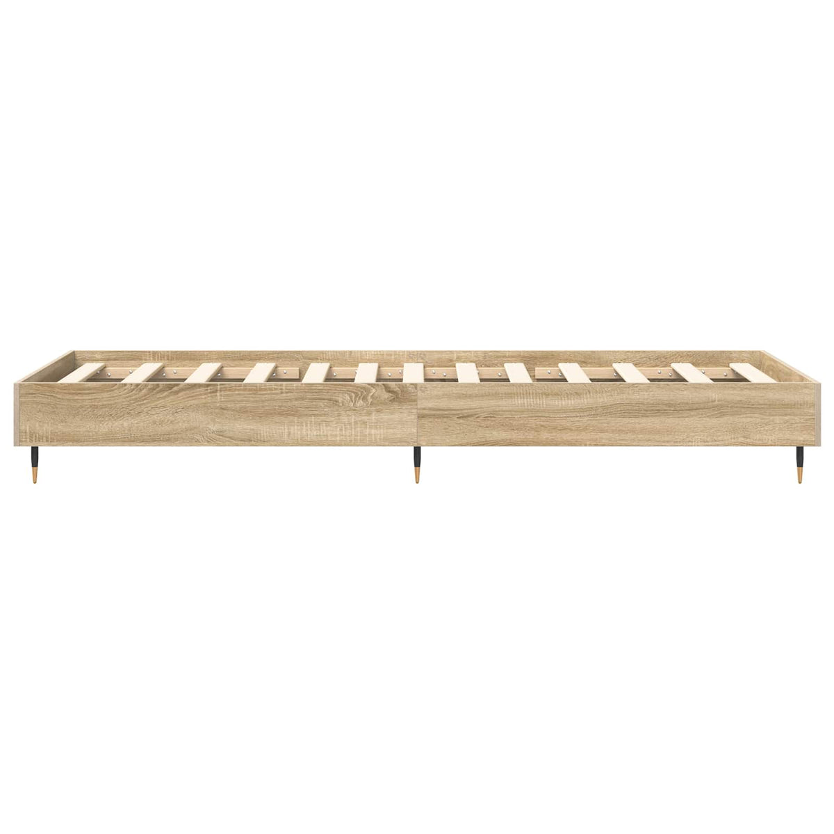 Bettrahmen Sonoma-Eiche 80 x 200 cm Holzwerkstoff