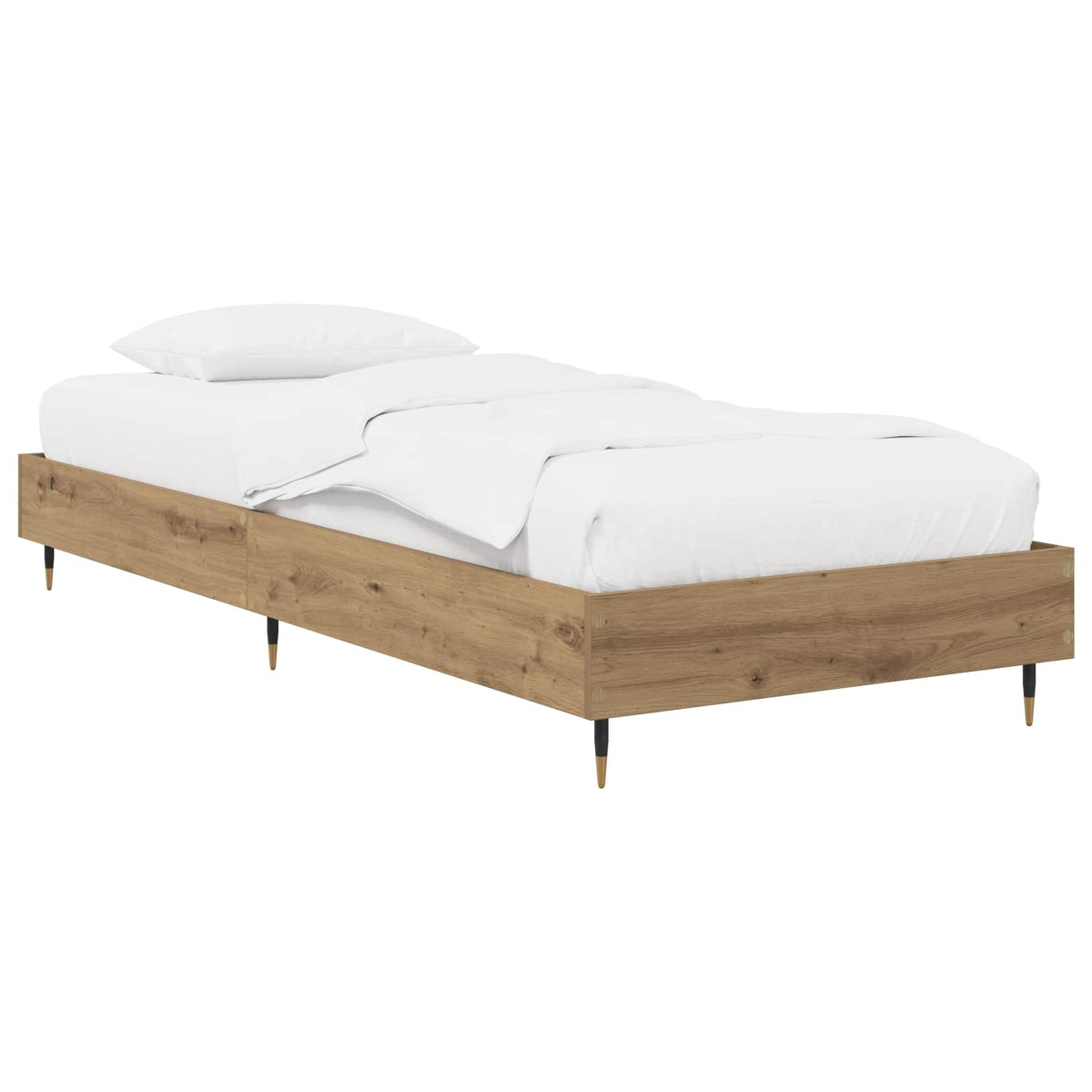 Bettrahmen Artisan-Eiche 80 x 200 cm Holzwerkstoff