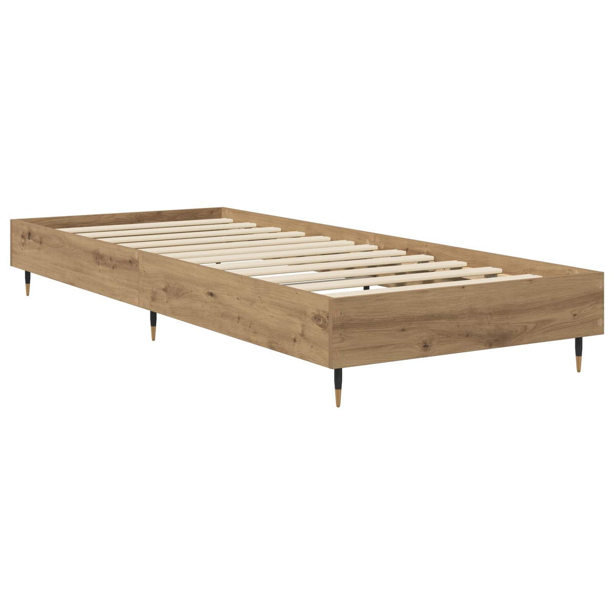 Bettrahmen Artisan-Eiche 80 x 200 cm Holzwerkstoff