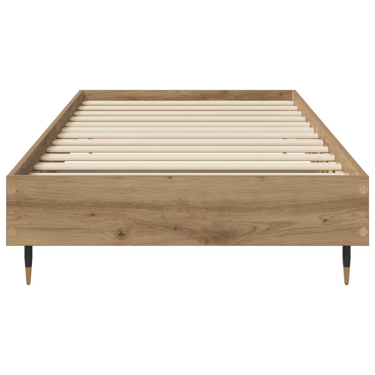 Bettrahmen Artisan-Eiche 80 x 200 cm Holzwerkstoff