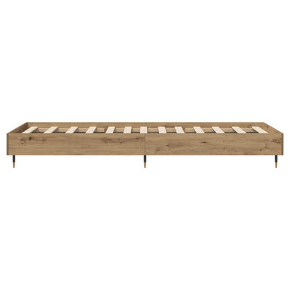 Bettrahmen Artisan-Eiche 80 x 200 cm Holzwerkstoff