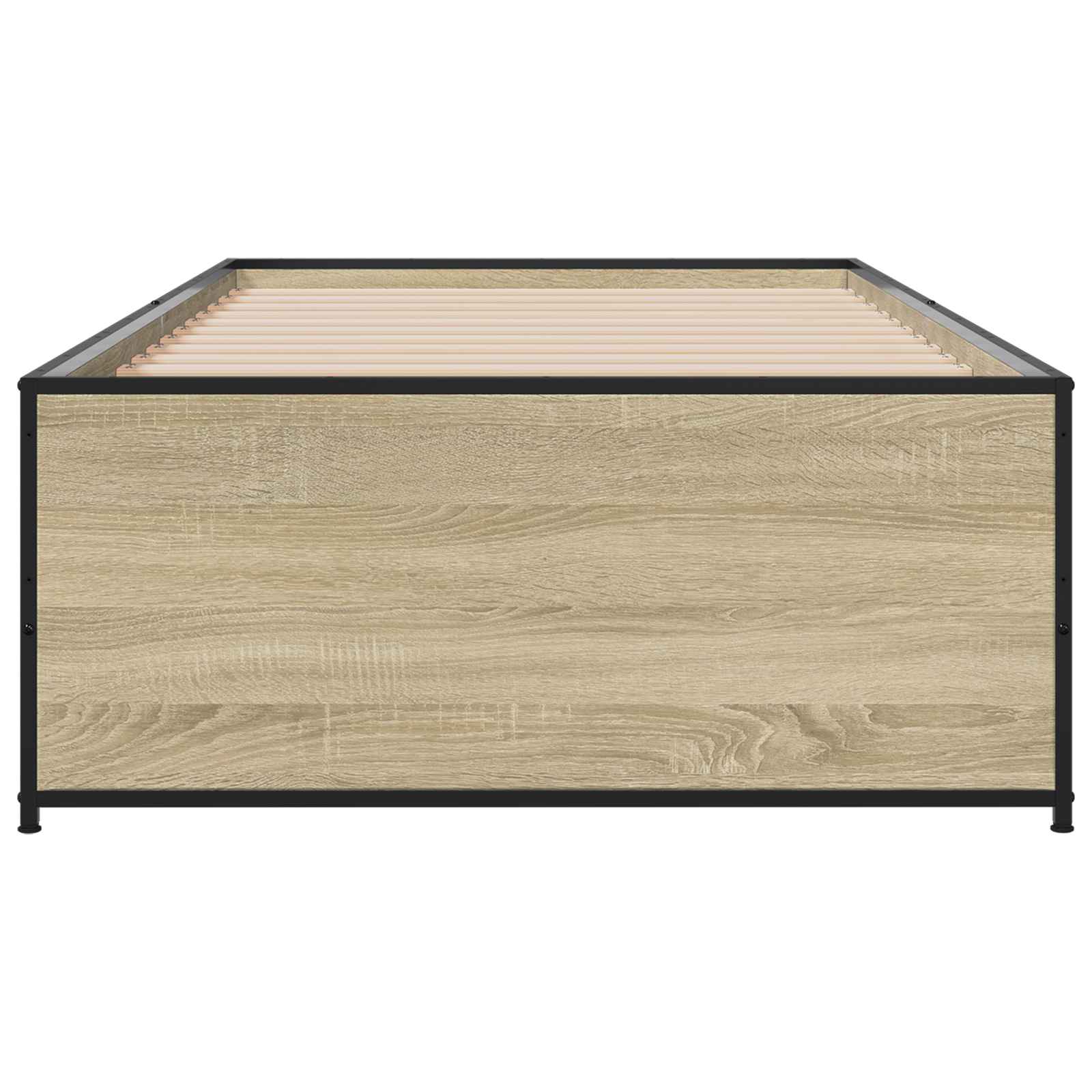 Bettrahmen Sonoma-Eiche 80 x 200 cm Holzwerkstoff