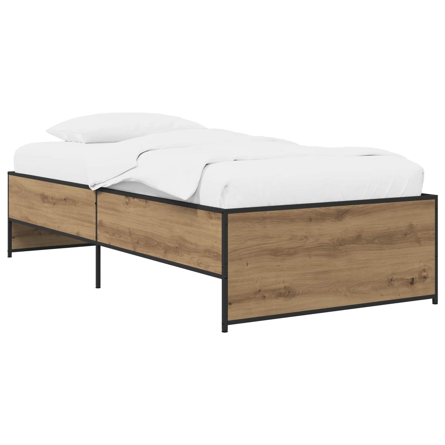 Bettrahmen Artisan-Eiche 80 x 200 cm Holzwerkstoff