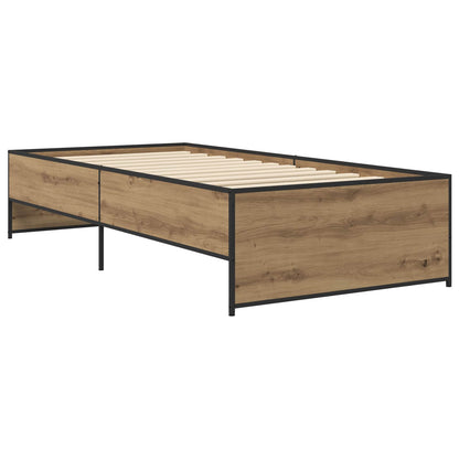Bettrahmen Artisan-Eiche 80 x 200 cm Holzwerkstoff