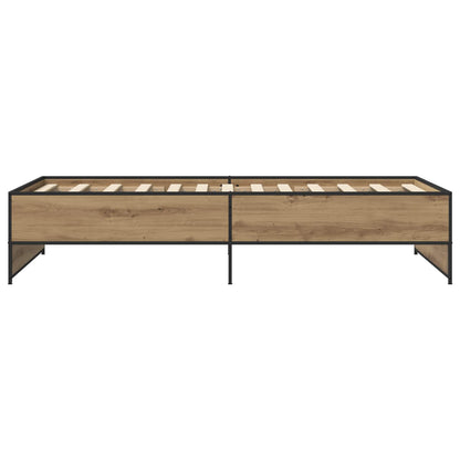 Bettrahmen Artisan-Eiche 80 x 200 cm Holzwerkstoff