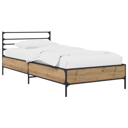 Bettrahmen Artisan-Eiche 80 x 200 cm Holzwerkstoff