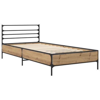 Bettrahmen Artisan-Eiche 80 x 200 cm Holzwerkstoff