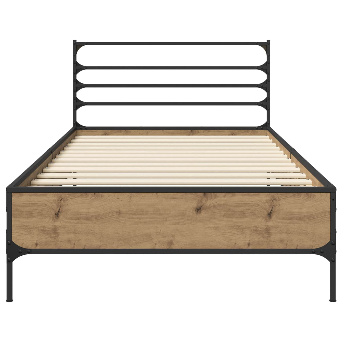 Bettrahmen Artisan-Eiche 80 x 200 cm Holzwerkstoff