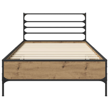Bettrahmen Artisan-Eiche 80 x 200 cm Holzwerkstoff