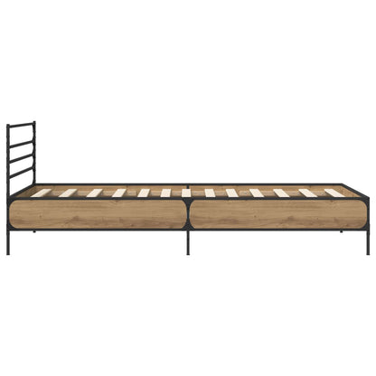Bettrahmen Artisan-Eiche 80 x 200 cm Holzwerkstoff