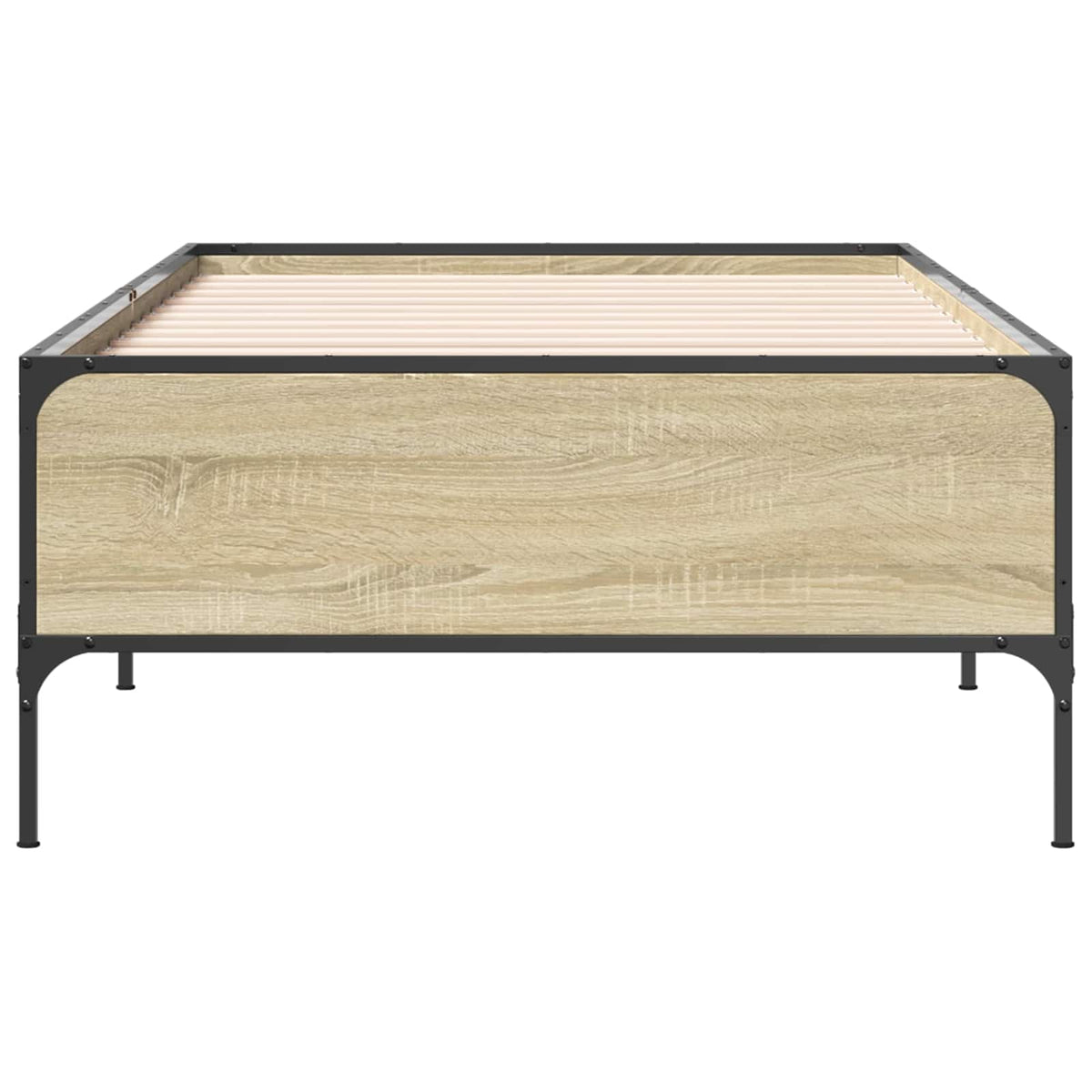 Bettrahmen Sonoma-Eiche 80 x 200 cm Holzwerkstoff