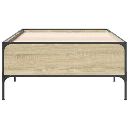 Bettrahmen Sonoma-Eiche 80 x 200 cm Holzwerkstoff