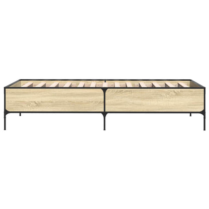 Bettrahmen Sonoma-Eiche 80 x 200 cm Holzwerkstoff