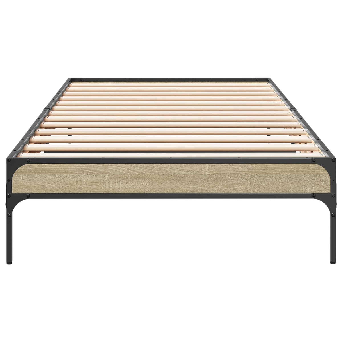 Bettrahmen Sonoma-Eiche 80 x 200 cm Holzwerkstoff