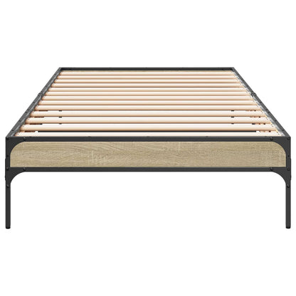 Bettrahmen Sonoma-Eiche 80 x 200 cm Holzwerkstoff