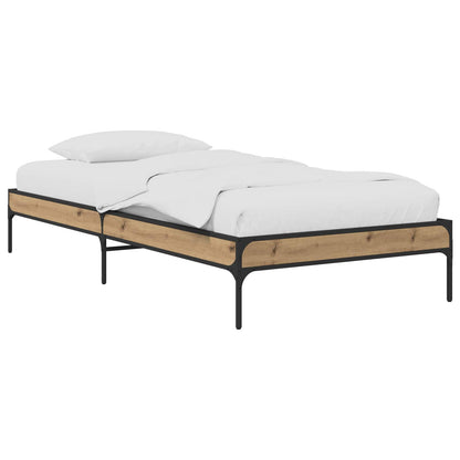 Bettrahmen Artisan-Eiche 80 x 200 cm Holzwerkstoff