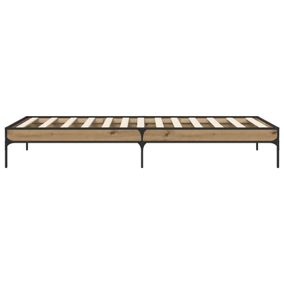 Bettrahmen Artisan-Eiche 80 x 200 cm Holzwerkstoff