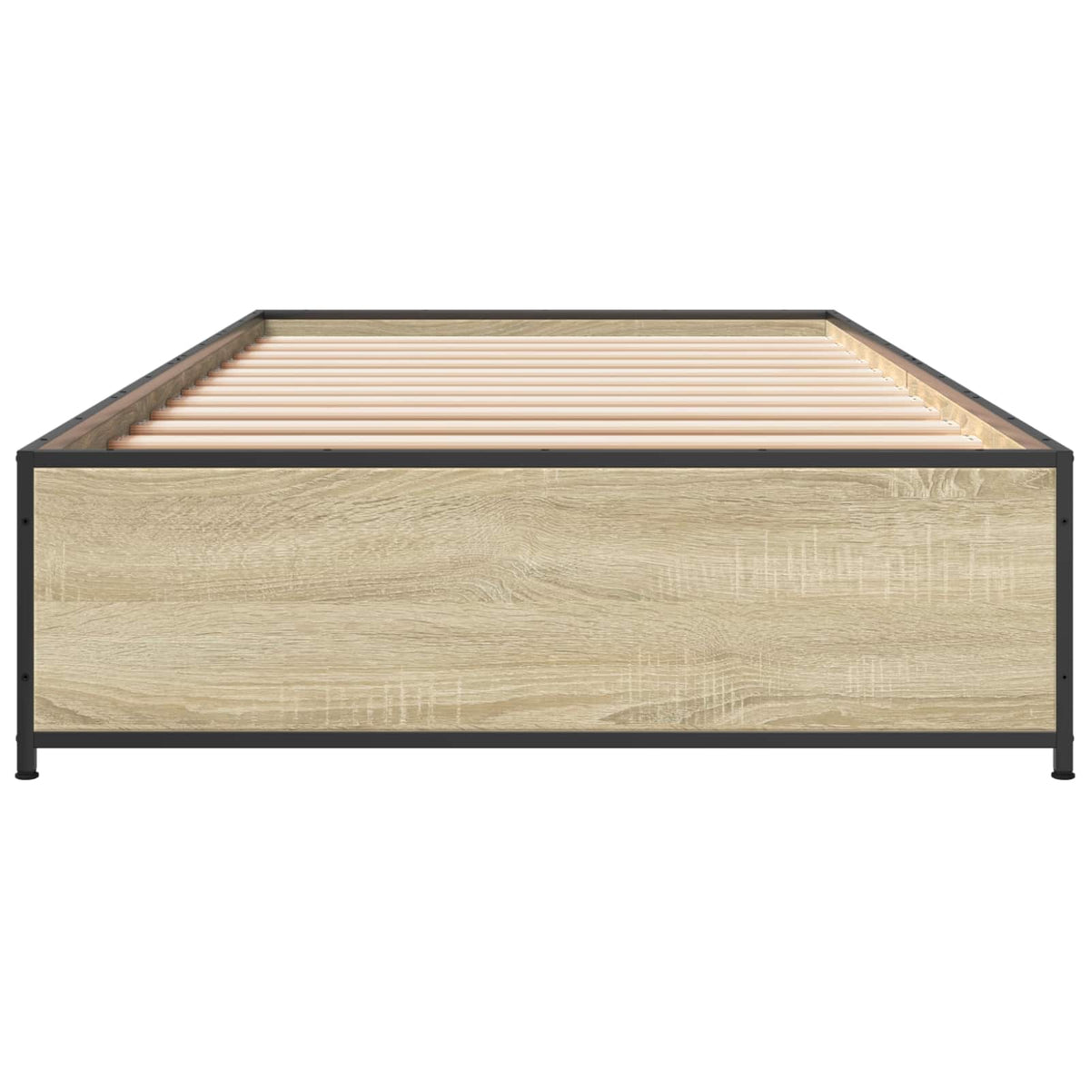 Bettrahmen Sonoma-Eiche 80 x 200 cm Holzwerkstoff