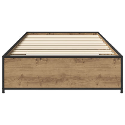 Bettrahmen Artisan-Eiche 80 x 200 cm Holzwerkstoff