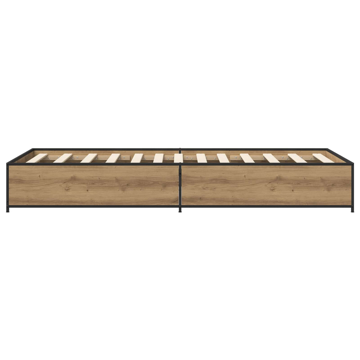 Bettrahmen Artisan-Eiche 80 x 200 cm Holzwerkstoff