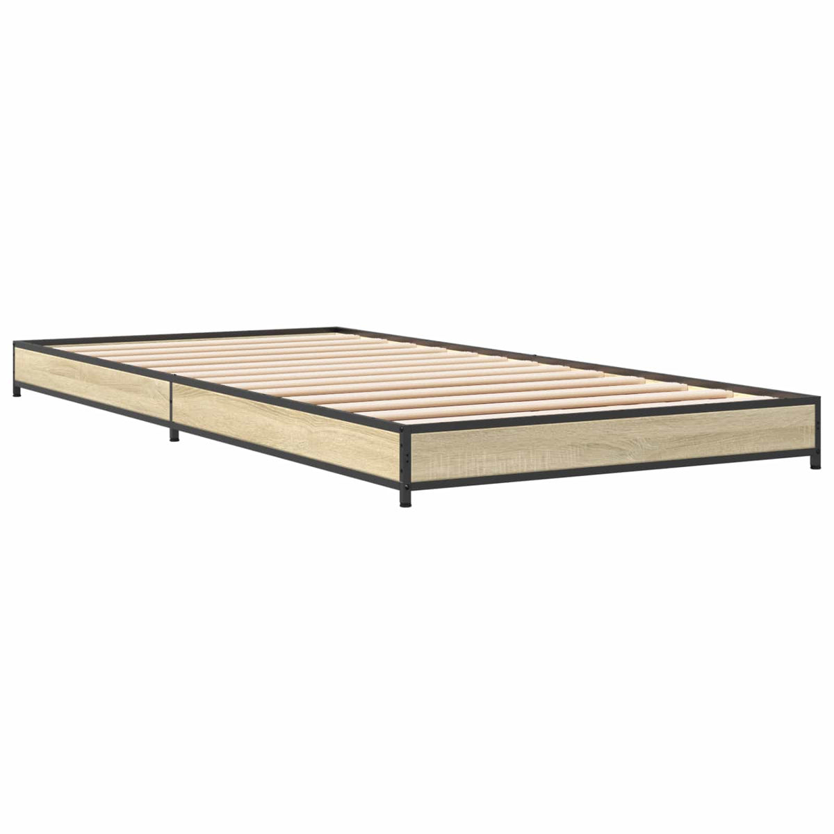 Bettrahmen Sonoma-Eiche 80 x 200 cm Holzwerkstoff