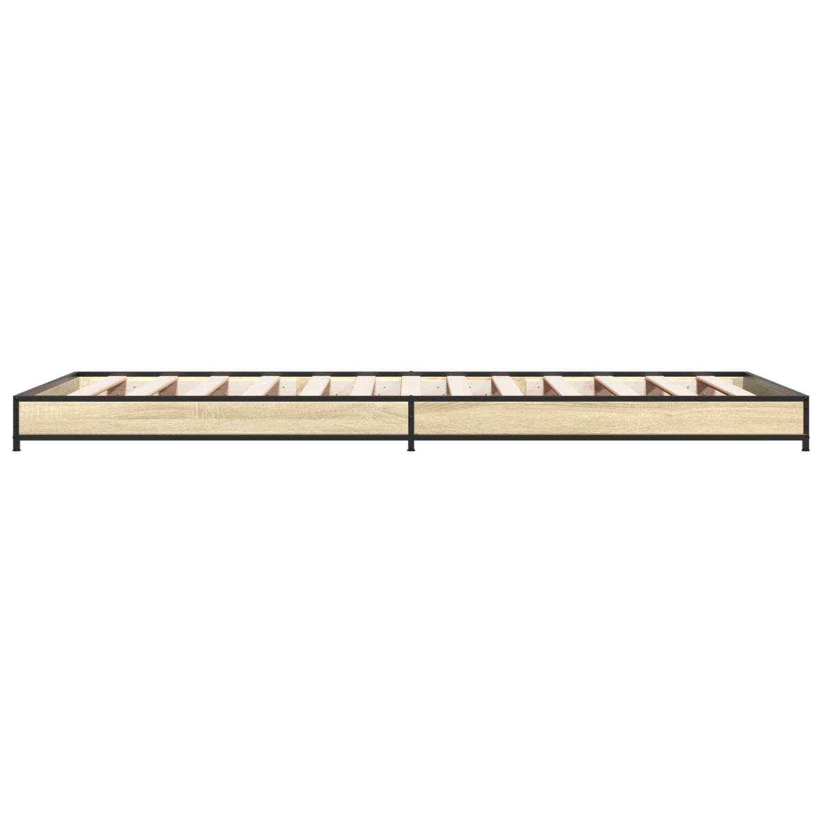 Bettrahmen Sonoma-Eiche 80 x 200 cm Holzwerkstoff